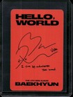Exo Baekhyun - Hello World Album Official Photocard Kpop