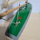 Vintage Star Yacht Pond Boat Birkenhead Wooden Toy Sailboat Made In England