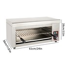 1500w Cheese Melter Salamander Broiler Restaurant Kitchen Bbq Grill Countertop
