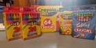 New Crayola   Cra-z-art Crayon Lot  64 And 4x24 Count Assorted Colors 160 Total