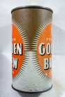 Golden Brew Santa Rosa California Flat Top Beer Can