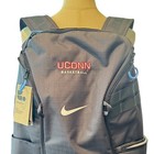 Nike Elite Easyon Uconn Basketball Backpack Gray Ncaa Huskies Adaptive Bag New