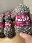 Stylecraft Batik Elements Wool Blend Dk Yarn- Lot Of 10 Skeins In Color Graphite