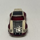 Aurora Afx Porsche Carrera Burgandy  Black  White  3 Ho Slot Car Body Only