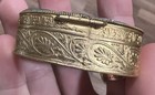 Vintage Micro Multi-colored Floral Mosaic Pill Box