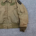 Vintage Cold Weather High Temperature Military Jacket Mens Large Bomber Usgi 80s