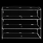 Display Case Shelf Acrylic Freestanding 3tier For Home Store Display Collectible