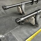 Set Of Yakima Q Tower Rack System With 60    Yakima Round Load Bars   Locks   Key