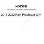 Rear Drum Brake Hardware Kit Spring For 2015-2022 Ram Promaster City