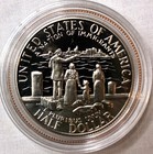 1986-s Statue Liberty Commemorative Proof Clad Half Dollar In Capsule