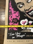 Night Marchers Concert Poster See You In Magic Rftc Hot Snakes Original Screen