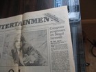 1986 Ozzy Osbourne Newspaper Pittsburgh Post Gazette