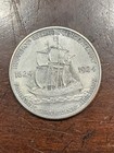 1924 Huguenot Commemorative Silver Half Dollar Au  