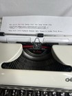 Vintage Nice1959 Olympia Sm3 Portable Typewriter   Case Types-looks Very Nice