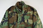 Military Army Camo Cold Weather Field Jacket Size Xs Regular Camoflage Cotton