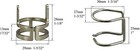 Riverweld Wsd-60p P60 Plasma Cutter Torch Spacer Stand Off Guide 5pcs