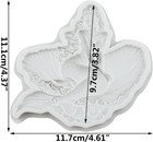 Mermaid Silicone Resin Mold Mermaid Polymer Clay Molds For Diy Crafts Epoxy Resi