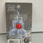 Knott   s Berry Merry Farm Snowy Logo Christmas Holiday Pin New On Card