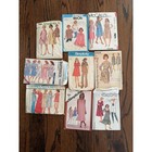 9 Piece Bundle Lot Vintage Maternity Sewing Patterns Simplicity Mccall Butterick