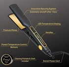 Lizze Supreme Flat Iron Pro Titanio 485  f Led Display Hair Straightener