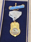 1940s 50s Manchester New Hampshire Fireman Police Gallantry Medal L  k   