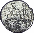 Roman Republic Ar Denarius 136 Bc C Lucretius Trio Silver Dioscuri Coin