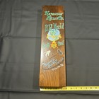 Napanoch Knife Company Display storage Box  Handpainted Emblem On Vintage Box