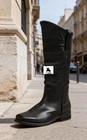 Cavalry Boots - Sizes 5-15 - Black Leather - Highest Quality - Civil War