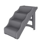 Foldable Pet Stairs 4 Non-slip Steps Dog Ladder W  Support Frame For High Bed Us
