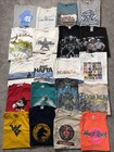 Vintage T Shirt Lot Of 20 Tees Modern 90s Sports Nature Band Graphic Size Xl