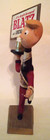 Vtg Metal Blatz Beer Bottle Man Advertisement Display Ay