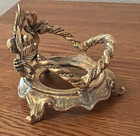 Vintage Matson Gold Ormalu Tone Bird Dogwood Flower Vanity Cup Holder Only
