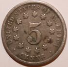 1872 Shield Nickel- Rare Key Date  Vf 