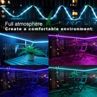 5m Flexible 3528 Rgb Led Smd Strip Light Remote Fairy Lights Room Tv Party Bar