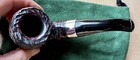 Peterson Sherlock Holmes Rusticated Professor P-lip Tobacco Pipe - New