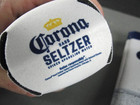 Corona Hard Seltzer Beer Slim Can Bottle Insulator Pair Lot 2 Koozie Coozie New