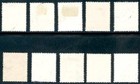 Denmark 1930 Christian X Issue Set Of 10  Used