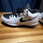 Nike Air Jordan Flight Baseball Cleats White black Us 11 Medium  hq0210-100 