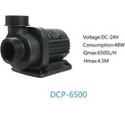 Jebao Dcp-6500 Aquarium Return Pump W  Controller 1710 Gph 55w Dc Sine Open Box