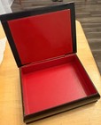 Vintage Russian Hand Decorated Lacquer Box Fairytale Scene 5    Signed Fedoskino