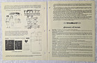 Past Patterns Replicas Reenactment Vintage 1982 Reference Catalog Sheet Lot