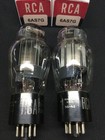 Matched Pair Rca 6as7g  6080 5998  Amplifier Power Vacuum Tubes Tested 13 9344