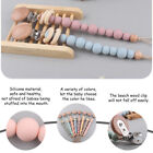 Silicone Dummy Clip Baby Boys Girls Pacifier Soother Chain Holder Strap Clips Us