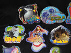 Shark Tale Stickers 2004 - Complete Set Of 14 Vending Stickers - Rare