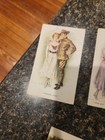 Lot Of 5 Wwi Archie Gunn 1918-1919 Postcards soldiers W Ladies