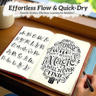 Calligraphy Pen Set For Beginners  12 Size Calligraphys Pens For Writing  Hand L