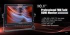 10 1  Ips 1280x800 3g-sdi Hdmi Camera-top Monitor With Peaking Focus Dr1018