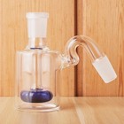 14mm 45   Mini Glass Dry Ash Catcher Premium Quality Water Tobacco Pipe Bong