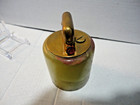 C 1930s  Thorens Table Single Claw Lighter Onyx Base  Swiss Made  Rare  