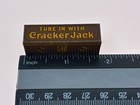 Vintage Tune In With Cracker Jack Premium Tin Litho Toy Novelty Tube Radio Prize
